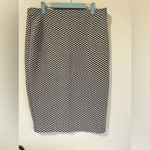 Herringbone Pencil Skirt